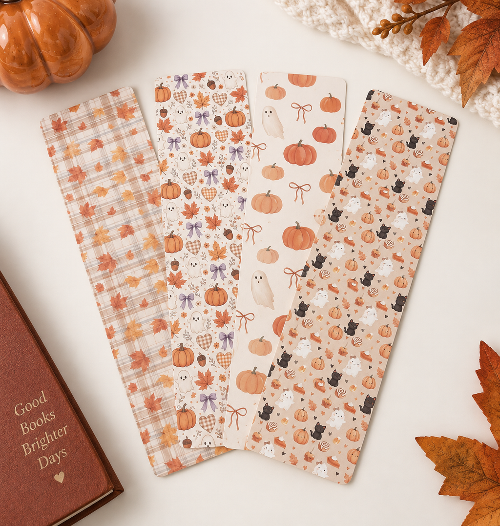 Autumn Vibes Bookmark Set