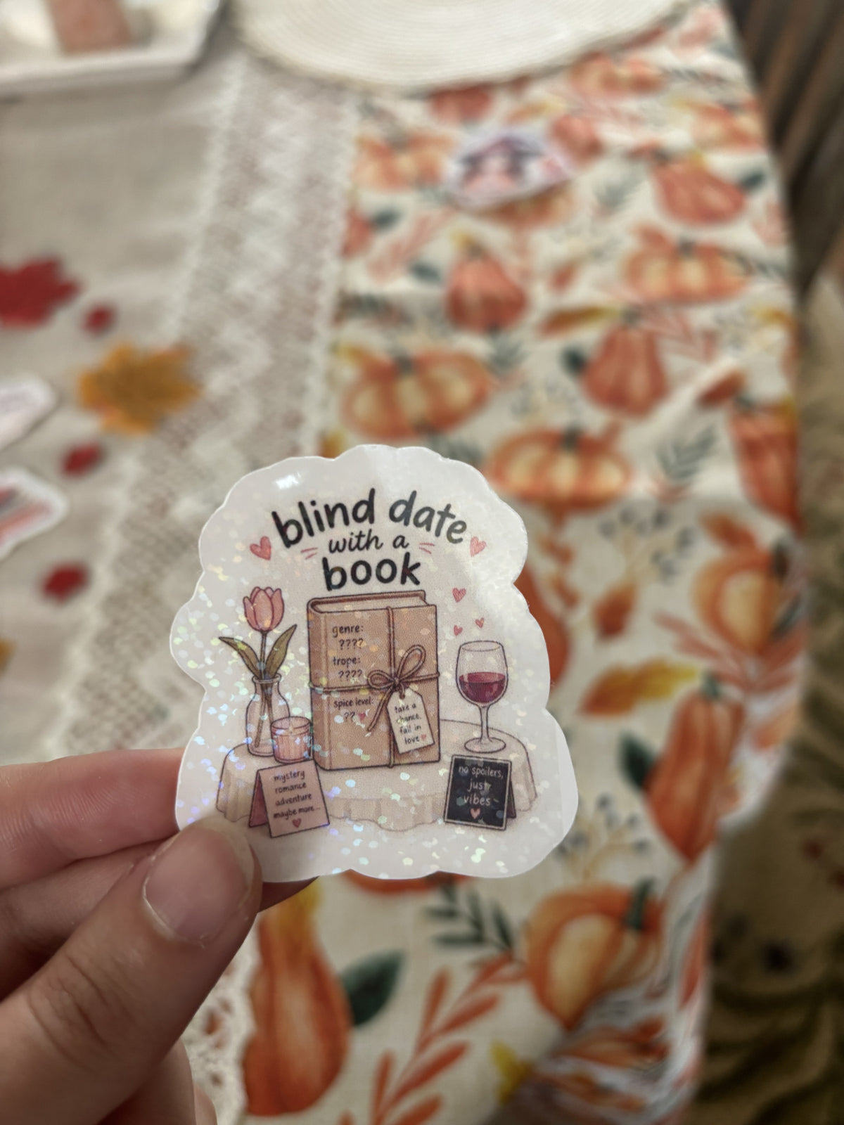 Blind Date with a Book Sticker