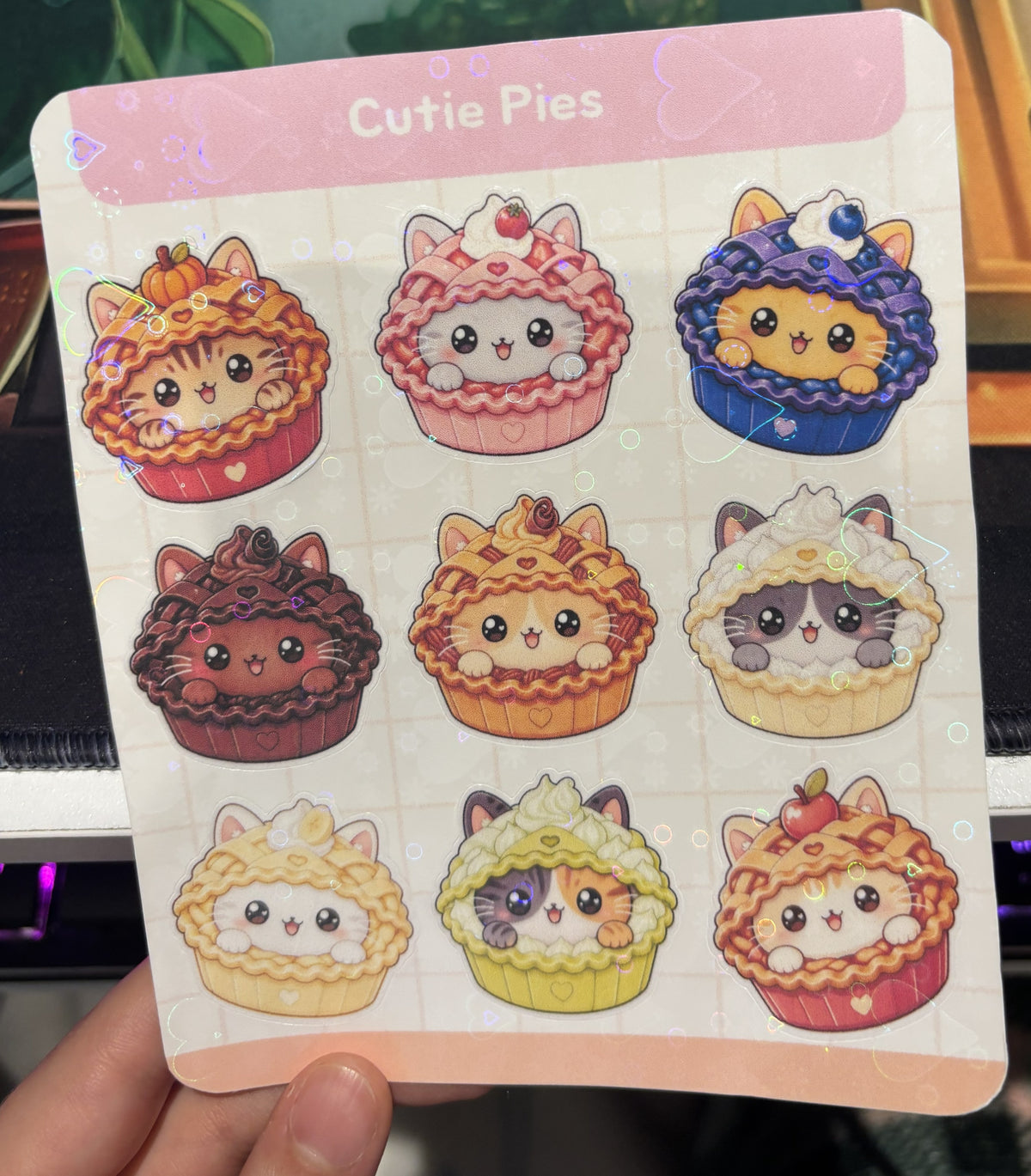 Cutie Pies Sticker Sheet